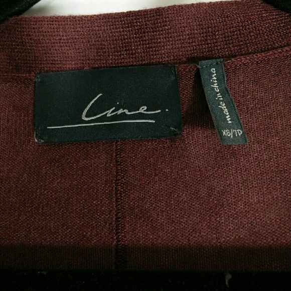 LINE Knitwear Knit Cardigan Sweater Cashmere XS - Picture 6 of 6